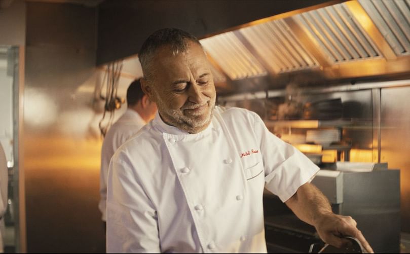 Renowned chef Michel Roux brings Jersey Royals to life, boiling the iconic potatoes in his kitchen to celebrate their journey from field to fork. Renowned chef Michel Roux brings Jersey Royals to life, boiling the iconic potatoes in his kitchen to celebrate their journey from field to fork.
