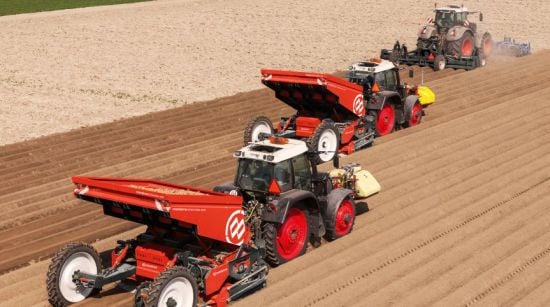 Miedema machines, maar nu in het rood Miedema machines, maar nu in het rood