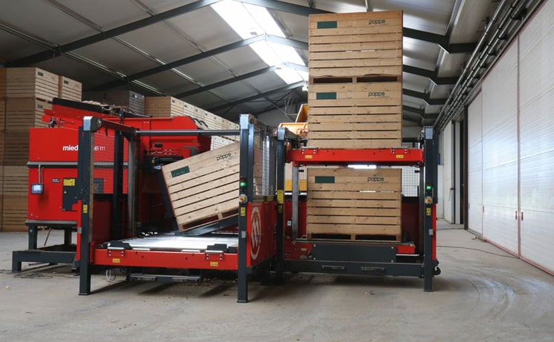 Miedema MB 111: Automatic box filler box filler