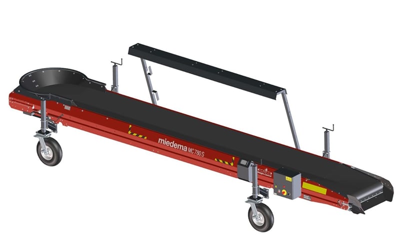 Miedema MC 780S: Single transport conveyor with a length of 7 m transport conveyor for potatoes