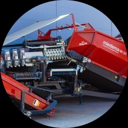 MH 241 receiving hoppers