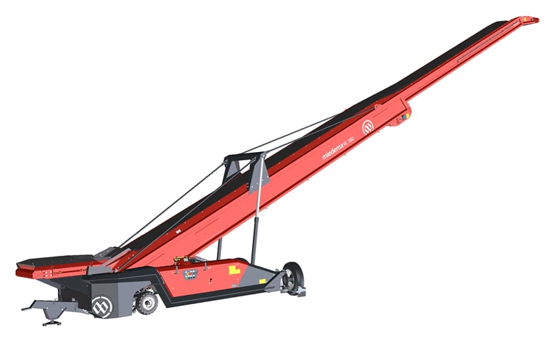 The store loaders are available with lengths of 16, 19 and 22 metres. The store loaders are available with lengths of 16, 19 and 22 metres.