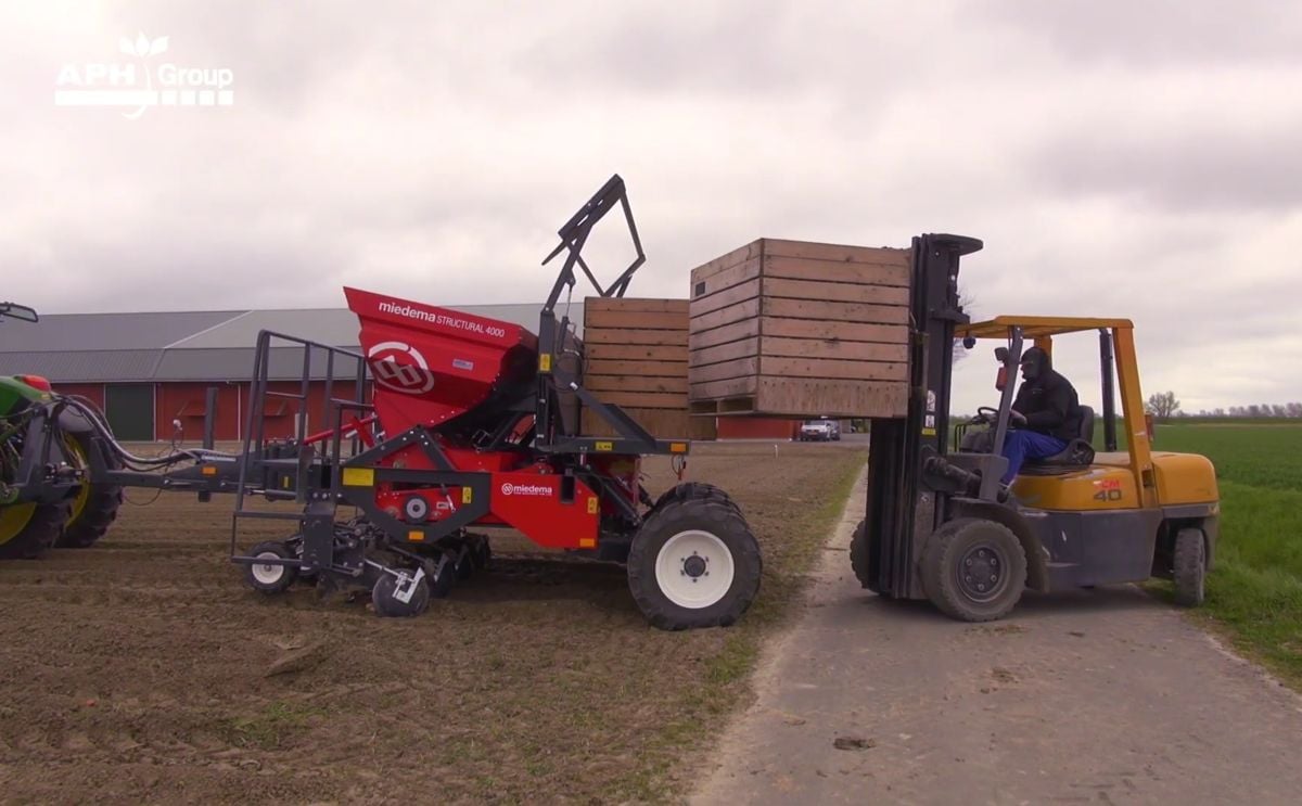 Miedema Structural potato belt planters Miedema Structural potato belt planters