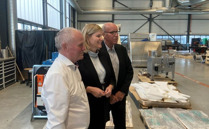 Minister Liesje Schreinemacher’s visit to Tummers Food Processing Solutions Facility Minister Liesje Schreinemacher’s visit to Tummers Food Processing Solutions Facility