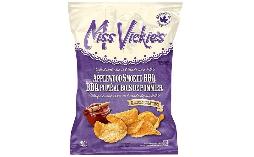 Miss Vickie's – Applewood Smoked BBQ Kettle Cooked Potato Chips Miss Vickie's – Applewood Smoked BBQ Kettle Cooked Potato Chips