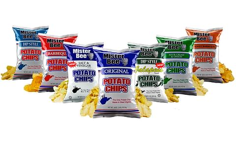 Mister Bee is the only potato chip made in West Virginia Mister Bee is the only potato chip made in West Virginia