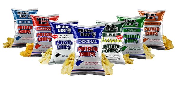  Mister Bee potato chips packaging