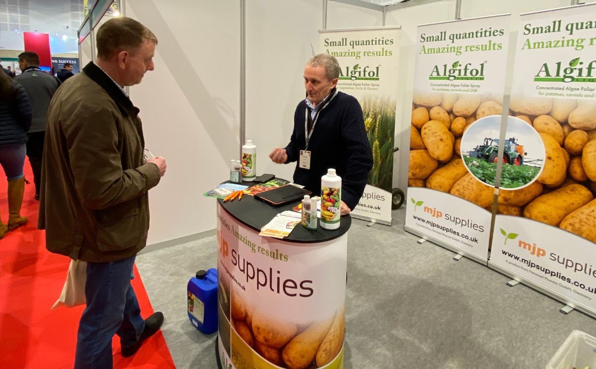 MJP Supplies showcases Algifol at British Potato 2025