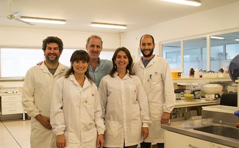 Los investigadores del INTA Balcarce Leonardo Storani, Sergio Feingold, Matías González, Cecilia Décima Oneto y Gabriela Massa. Los investigadores del INTA Balcarce Leonardo Storani, Sergio Feingold, Matías González, Cecilia Décima Oneto y Gabriela Massa.