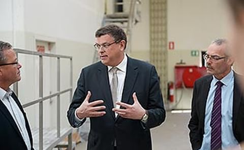 Starch Manufacturer KMC visited by Danish Minister of Trade and Development Starch Manufacturer KMC visited by Danish Minister of Trade and Development