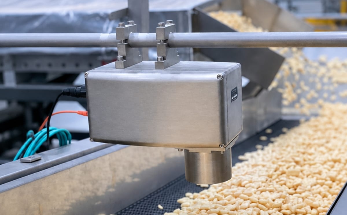 MoistTech's IR-3000 NIR moisture sensor provides real-time, non-contact moisture measurement on a snack production line, helping food manufacturers improve quality, productivity, and energy efficiency ahead of its showcase at PACK EXPO International 2026. MoistTech's IR-3000 NIR moisture sensor provides real-time, non-contact moisture measurement on a snack production line, helping food manufacturers improve quality, productivity, and energy efficiency ahead of its showcase at PACK EXPO International 2026.