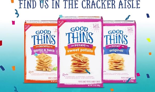 Mondelez International launches GOOD THINS, a new savory snack brand 