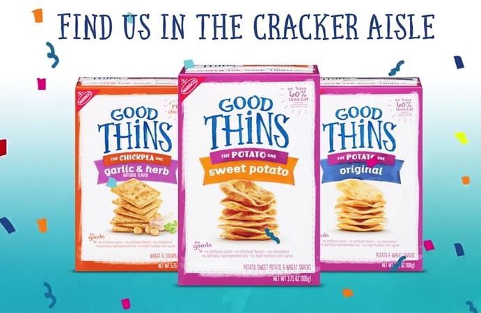 Mondelez International launches GOOD THiNS, a new Savory Snack Brand in the  Cracker Aisle