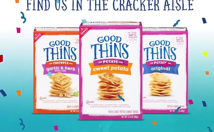Mondelez International launches GOOD THiNS, a new Savory Snack