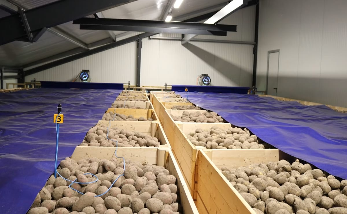 Mooij Agro Box Storage – Aspiration Ventilation