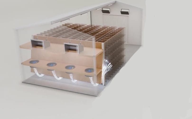 Box storage – Pressure Ventilation Letterbox