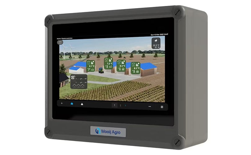 Croptimiz-r MAX interface providing real-time monitoring and control of multiple crop storage facilities. Croptimiz-r MAX interface providing real-time monitoring and control of multiple crop storage facilities.