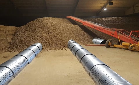 Mooij Agro Bulk Storage – Duct Ventilation Mooij Agro Bulk Storage – Duct Ventilation