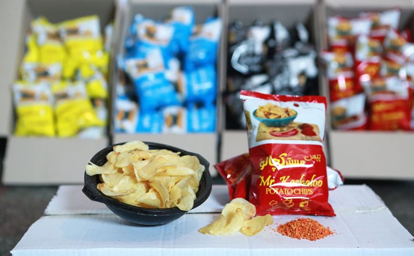 Mr. Kachaloo Potato Chips are available in the flavours Lemon, Chili, Salted and Black Pepper