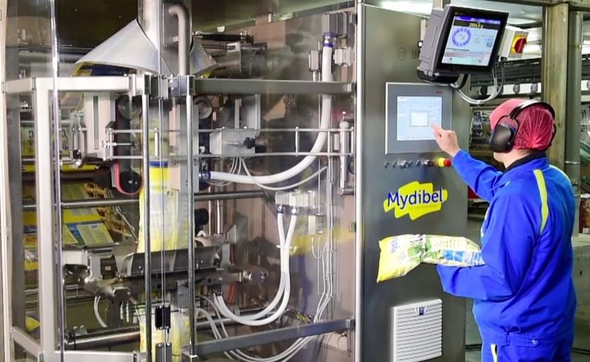 Packaging French Fries at the family owned Belgian Potato Processing Company Mydibel
(Courtesy: Bosch Packaging Technology)