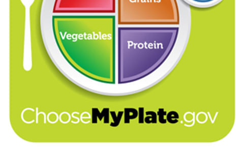 Michelle Obama onthult 'MyPlate' Michelle Obama onthult 'MyPlate'