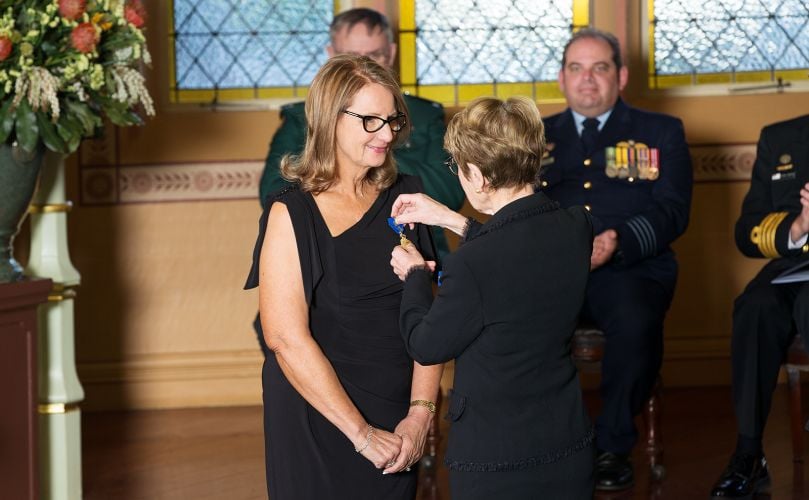 Nadia Taylor honoured with Order of Australia. Nadia Taylor honoured with Order of Australia.