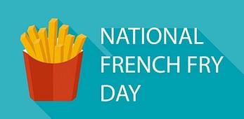 National French Fry Day 2025 logo