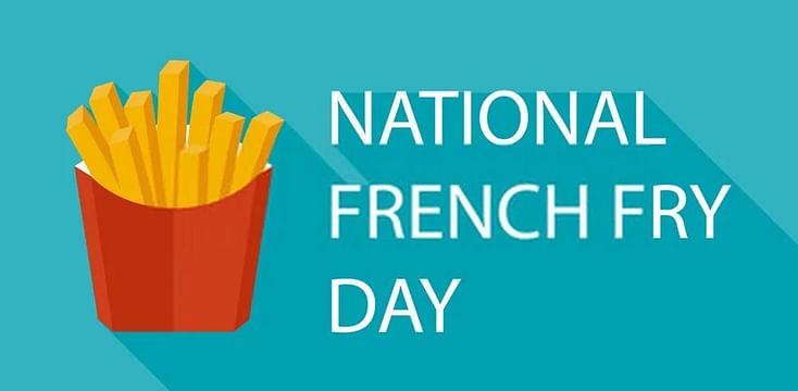 National French Fry Day 2025 logo