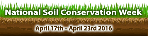 National Soil Conservation Week in Canada: (April 17th to 23rd 2016)