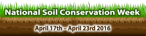 National Soil Conservation Week in Canada: (April 17th to 23rd 2016) National Soil Conservation Week in Canada: (April 17th to 23rd 2016)