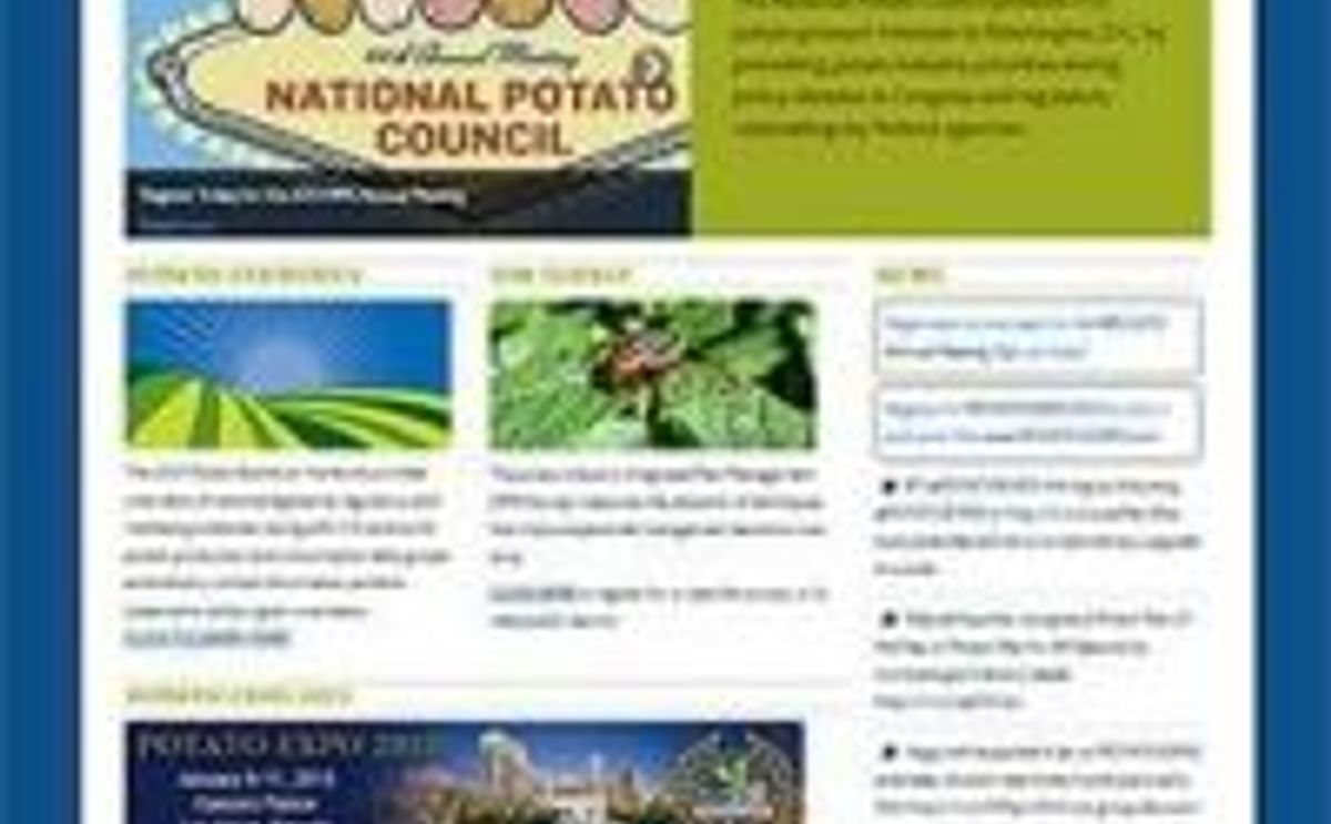 National Potato Council new website National Potato Council new website