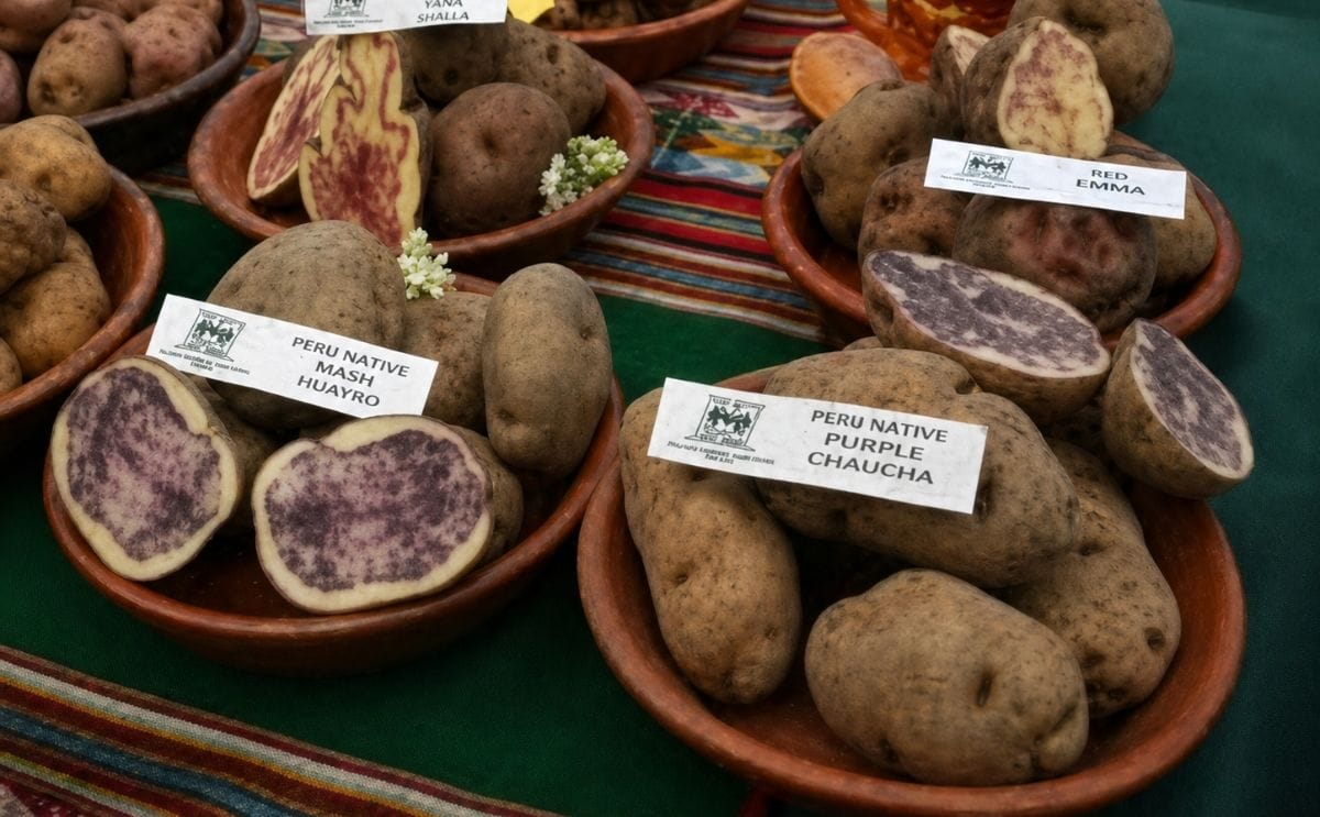 Native Potatoes from peru Native Potatoes from peru