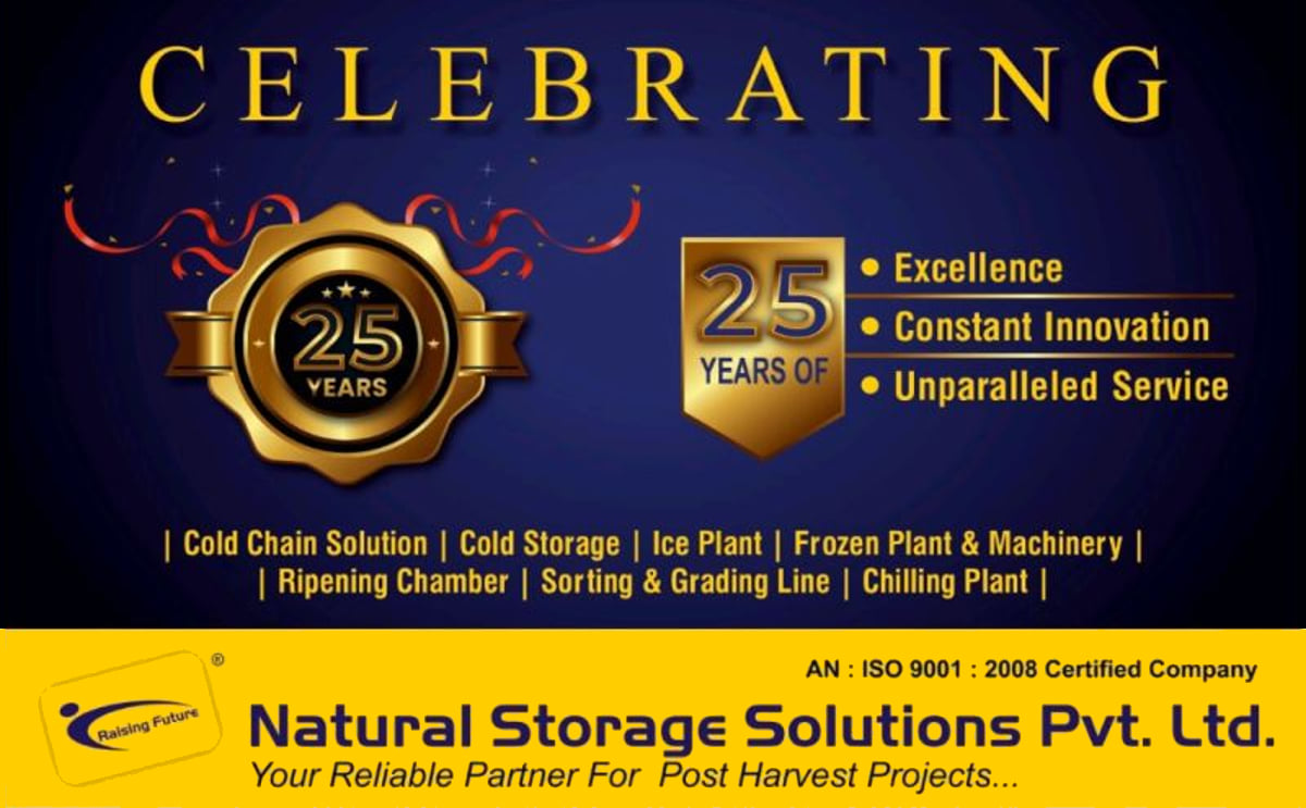 Natural Storage Solutions Pvt. Ltd. celebrates their silver anniversary Natural Storage Solutions Pvt. Ltd. celebrates their silver anniversary