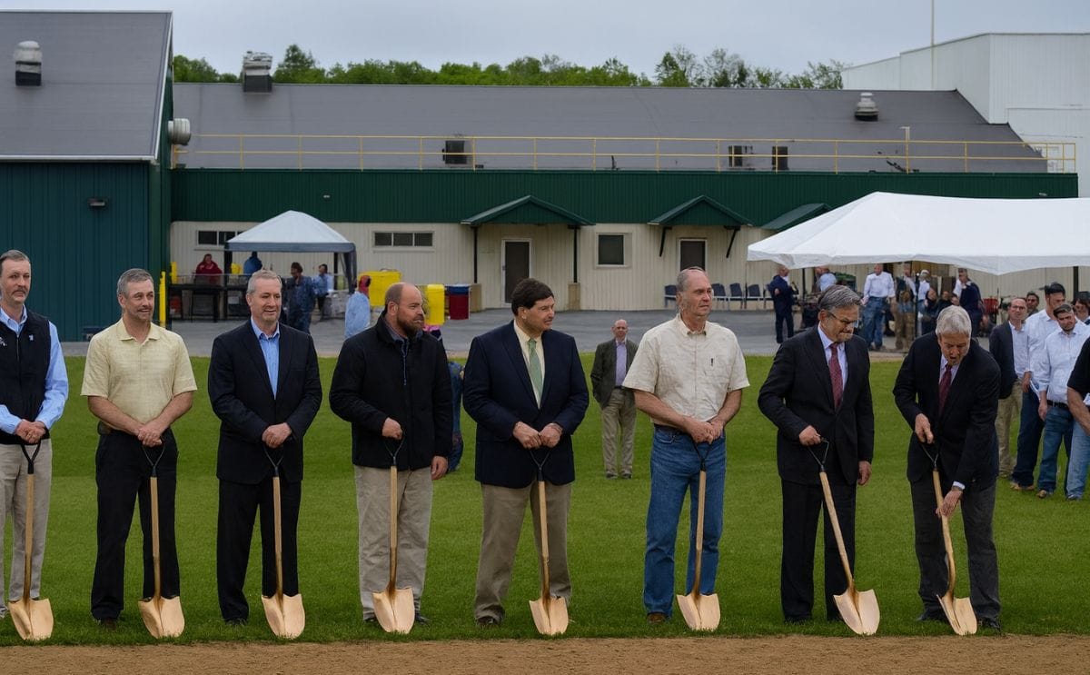 Groundbreaking for the expansion at Naturally Potatoes on June, 4, 2014 Groundbreaking for the expansion at Naturally Potatoes on June, 4, 2014