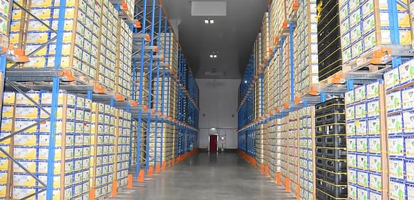 New frozen storage offers 22,000 extra pallet places for frozen produce