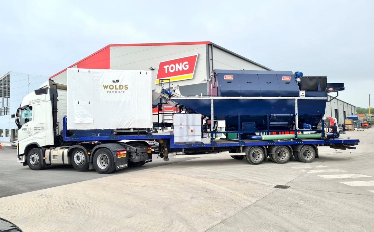 New mobile washing system creates efficiencies for major UK potato supplier New mobile washing system creates efficiencies for major UK potato supplier