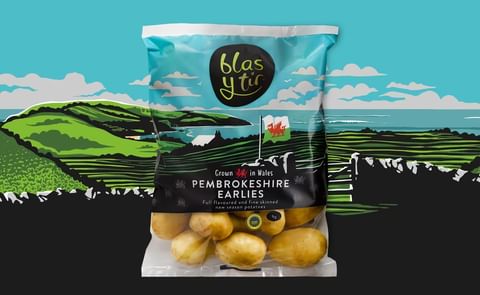 Puffin produce updates packaging for Blas y Tir Fresh Potato Brand Puffin produce updates packaging for Blas y Tir Fresh Potato Brand
