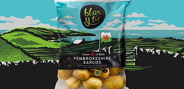 Puffin produce updates packaging for Blas y Tir Fresh Potato Brand