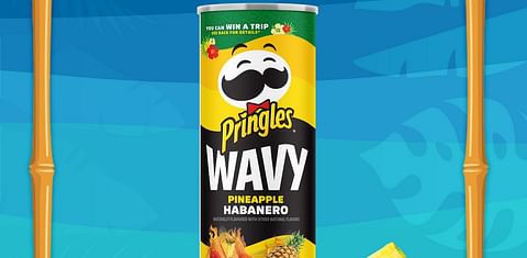 New Pringles® Wavy Pineapple Habanero Takes Your Taste Buds On A Tropical Getaway