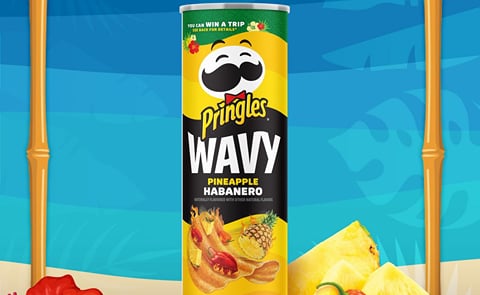 New Pringles® Wavy Pineapple Habanero Takes Your Taste Buds On A Tropical Getaway New Pringles® Wavy Pineapple Habanero Takes Your Taste Buds On A Tropical Getaway