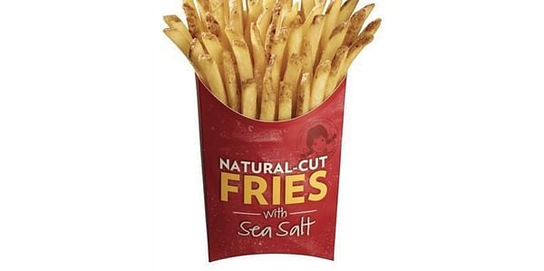  Wendy's french fries with sea salt