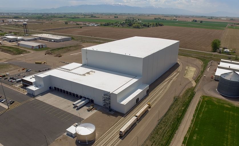 Aerial view of NewCold's Burley, ID cold storage. French fry maker McCain Foods is NewCold’s largest Idaho customer.