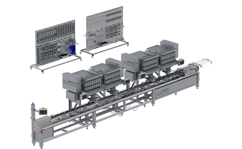 Newtec High Care Step Conveyor, Model HCSC Newtec High Care Step Conveyor, Model HCSC