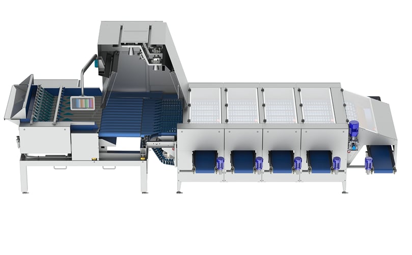 Newtec optical sorting machine for potatoes, Celox-P-UHD Newtec optical sorting machine for potatoes, Celox-P-UHD