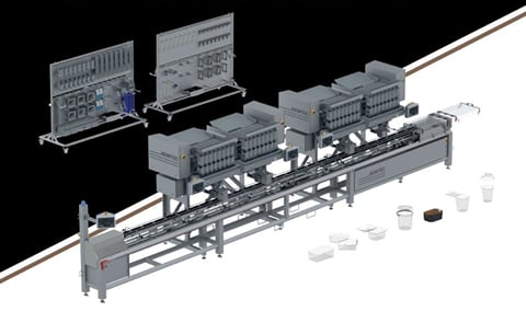 Newtec Cost Efficient Weighing /Packaging line Newtec Cost Efficient Weighing /Packaging line