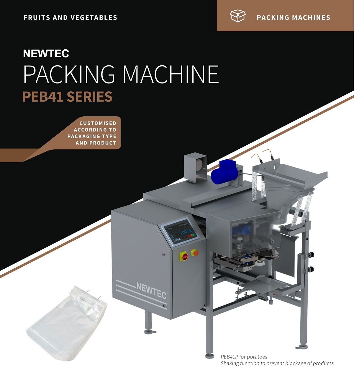 Newtec Packing Machine PEB41 Series Brochure