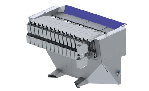 Newtec Weighing Machine, Model 4015B2 with detachable weigh heads for easy cleaning and service Newtec Weighing Machine, Model 4015B2 with detachable weigh heads for easy cleaning and service