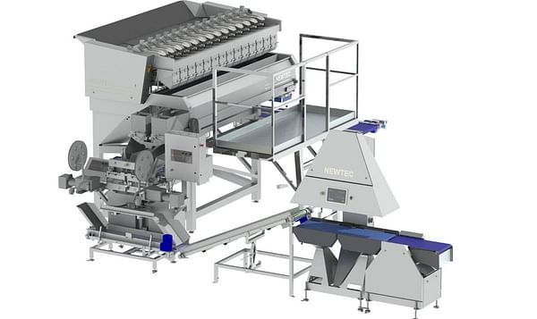 Newtec Weighing and bagging system for potatoes Newtec Weighing and bagging system for potatoes