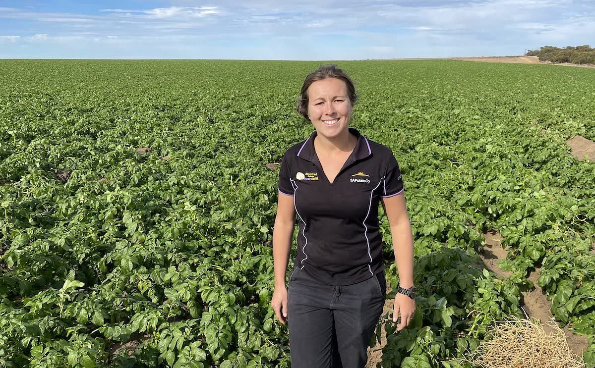 Nicole Stevens: A rising potato industry star.