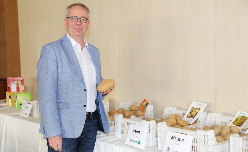Tigran Richter, Norika/Binst, Sanitz (D): 'For every interesting potato variety that performs better than what we already have, there's a chance in the market.'